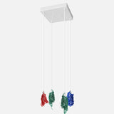 Quad 4 Bulbs Chandelier Basic / クアッド4灯照明器具(シェード無し)