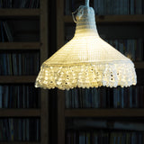 Doily Lamp / 手編みのレースの灯り