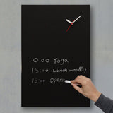 Message Clock / 黒板の時計