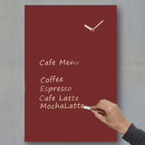 Message Clock / 黒板の時計