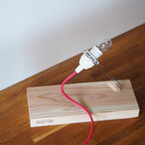 Wooden Board for Vegetable Lamp / 野菜の照明 の木製スタンド